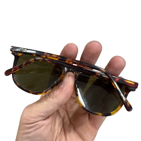 Vintage B&L Ray Ban Bausch & Lomb Dark Tortoise Style 1 W1593 Style 1 - Picture 2 of 6